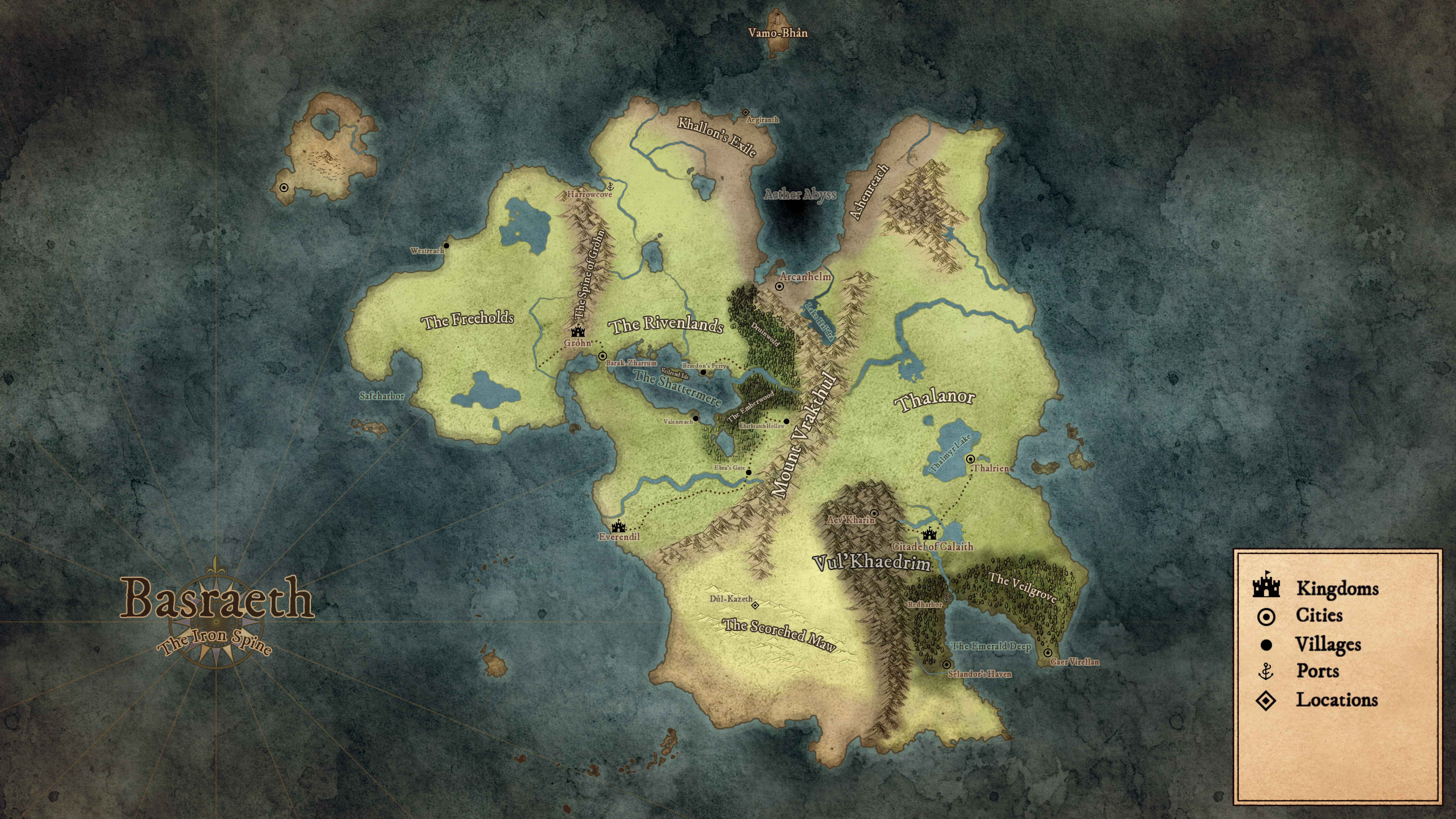 Basraeth, The Iron Spine Map.png